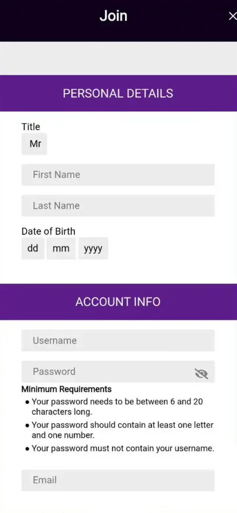 Jackpot City Casino Registration